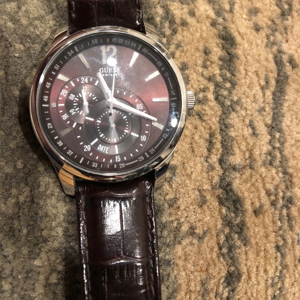 GUESS STEEL “Japan MOVT” Wrist Watch